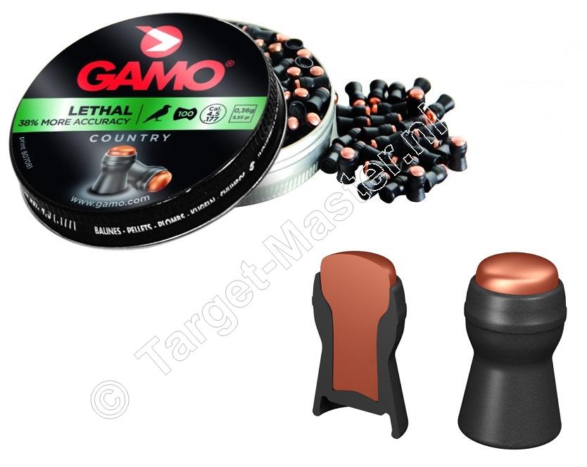 Gamo Lethal 4.50mm Airgun Pellets tin of 100